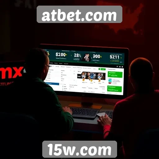 Experiência do usuário no site atbet.com